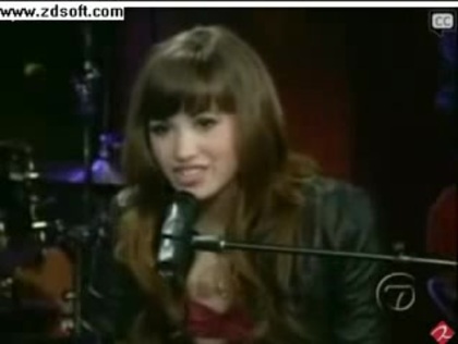 Demi Lovato-This is me(Live) with lyrics 07396