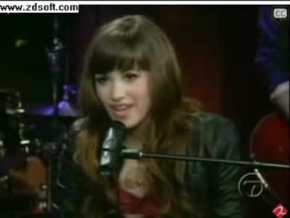 Demi Lovato-This is me(Live) with lyrics 07490 - Demilush - This is me - Live with Regis and Kelly Part o15