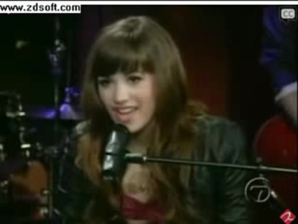 Demi Lovato-This is me(Live) with lyrics 07500 - Demilush - This is me - Live with Regis and Kelly Part o15