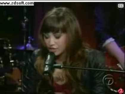 Demi Lovato-This is me(Live) with lyrics 08017 - Demilush - This is me - Live with Regis and Kelly Part o17