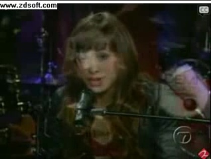 Demi Lovato-This is me(Live) with lyrics 08085 - Demilush - This is me - Live with Regis and Kelly Part o17
