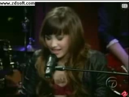 Demi Lovato-This is me(Live) with lyrics 07932 - Demilush - This is me - Live with Regis and Kelly Part o16