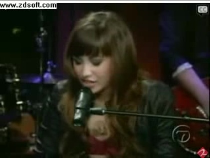 Demi Lovato-This is me(Live) with lyrics 07970 - Demilush - This is me - Live with Regis and Kelly Part o16