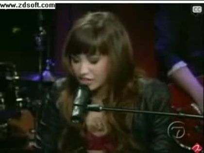 Demi Lovato-This is me(Live) with lyrics 07984 - Demilush - This is me - Live with Regis and Kelly Part o16