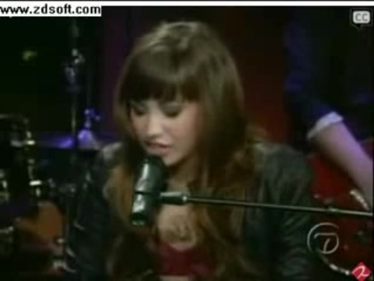 Demi Lovato-This is me(Live) with lyrics 07989 - Demilush - This is me - Live with Regis and Kelly Part o16