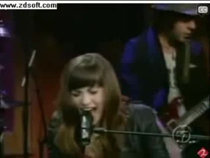 Demi Lovato-This is me(Live) with lyrics 10592 - Demilush - This is me - Live with Regis and Kelly Part o22