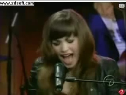 Demi Lovato-This is me(Live) with lyrics 10885 - Demilush - This is me - Live with Regis and Kelly Part o22