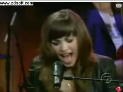 Demi Lovato-This is me(Live) with lyrics 10890 - Demilush - This is me - Live with Regis and Kelly Part o22