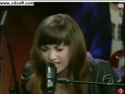 Demi Lovato-This is me(Live) with lyrics 11580 - Demilush - This is me - Live with Regis and Kelly Part o24