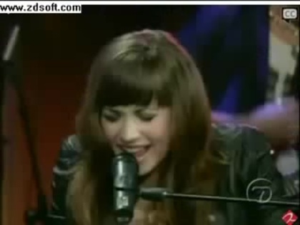 Demi Lovato-This is me(Live) with lyrics 11451 - Demilush - This is me - Live with Regis and Kelly Part o23