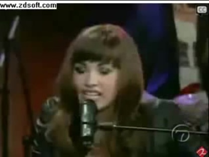 Demi Lovato-This is me(Live) with lyrics 12501 - Demilush - This is me - Live with Regis and Kelly Part o26