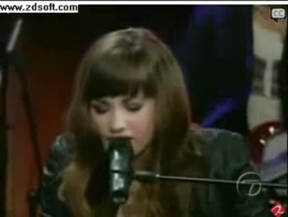 Demi Lovato-This is me(Live) with lyrics 12734 - Demilush - This is me - Live with Regis and Kelly Part o26