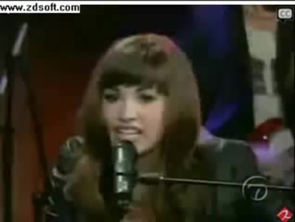 Demi Lovato-This is me(Live) with lyrics 12488 - Demilush - This is me - Live with Regis and Kelly Part o25