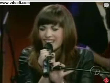 Demi Lovato-This is me(Live) with lyrics 13001 - Demilush - This is me - Live with Regis and Kelly Part o27