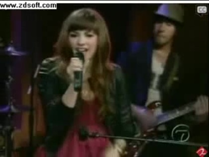 Demi Lovato-This is me(Live) with lyrics 13439 - Demilush - This is me - Live with Regis and Kelly Part o27
