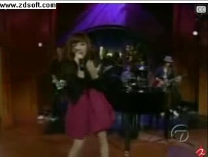 Demi Lovato-This is me(Live) with lyrics 18002 - Demilush - This is me - Live with Regis and Kelly Part o37