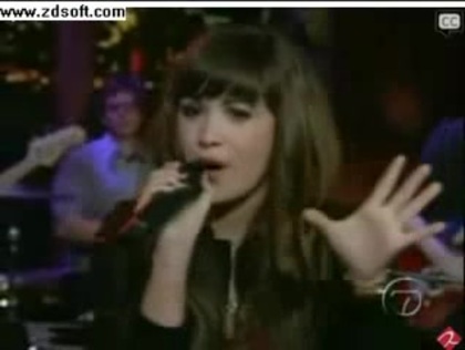 Demi Lovato-This is me(Live) with lyrics 21008 - Demilush - This is me - Live with Regis and Kelly Part o42