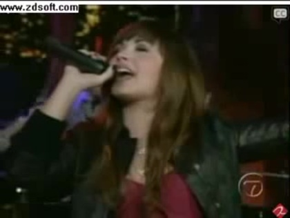 Demi Lovato-This is me(Live) with lyrics 22327 - Demilush - This is me - Live with Regis and Kelly Part o44