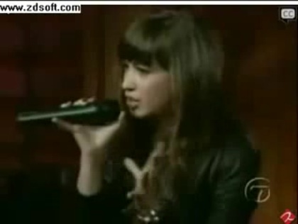 Demi Lovato-This is me(Live) with lyrics 23670 - Demilush - This is me - Live with Regis and Kelly Part o47