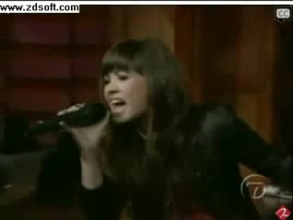 Demi Lovato-This is me(Live) with lyrics 24007 - Demilush - This is me - Live with Regis and Kelly Part o48