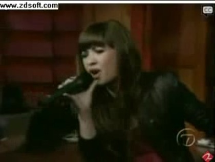 Demi Lovato-This is me(Live) with lyrics 24083 - Demilush - This is me - Live with Regis and Kelly Part o48