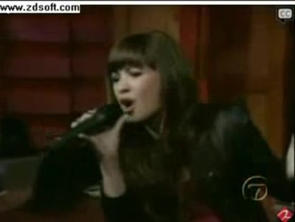 Demi Lovato-This is me(Live) with lyrics 24116 - Demilush - This is me - Live with Regis and Kelly Part o48
