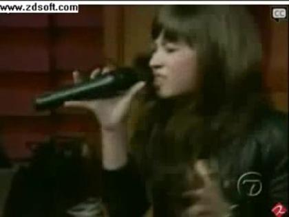Demi Lovato-This is me(Live) with lyrics 24425 - Demilush - This is me - Live with Regis and Kelly Part o48
