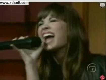 Demi Lovato-This is me(Live) with lyrics 26501 - Demilush - This is me - Live with Regis and Kelly Part o53