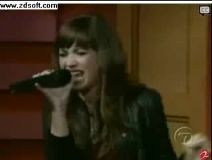 Demi Lovato-This is me(Live) with lyrics 27001 - Demilush - This is me - Live with Regis and Kelly Part o54