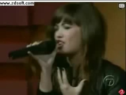 Demi Lovato-This is me(Live) with lyrics 26732 - Demilush - This is me - Live with Regis and Kelly Part o53