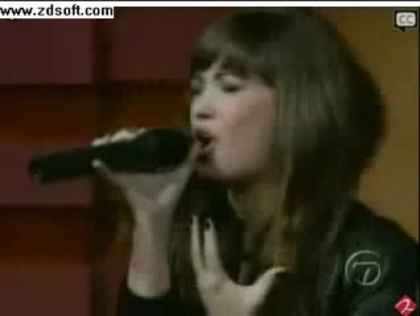 Demi Lovato-This is me(Live) with lyrics 26737 - Demilush - This is me - Live with Regis and Kelly Part o53