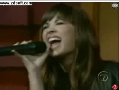 Demi Lovato-This is me(Live) with lyrics 26493 - Demilush - This is me - Live with Regis and Kelly Part o52