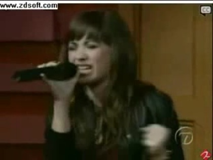 Demi Lovato-This is me(Live) with lyrics 26949 - Demilush - This is me - Live with Regis and Kelly Part o53