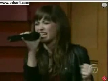 Demi Lovato-This is me(Live) with lyrics 26962 - Demilush - This is me - Live with Regis and Kelly Part o53