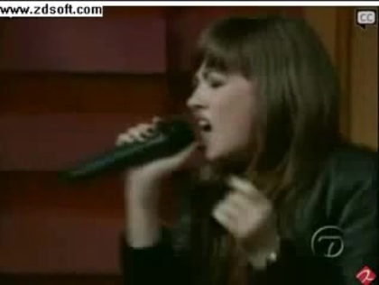 Demi Lovato-This is me(Live) with lyrics 28008 - Demilush - This is me - Live with Regis and Kelly Part o56