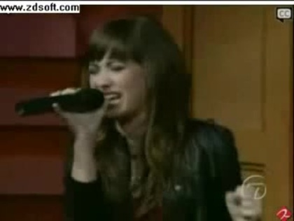 Demi Lovato-This is me(Live) with lyrics 26994 - Demilush - This is me - Live with Regis and Kelly Part o53