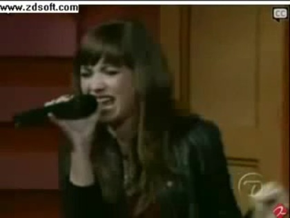 Demi Lovato-This is me(Live) with lyrics 26997 - Demilush - This is me - Live with Regis and Kelly Part o53