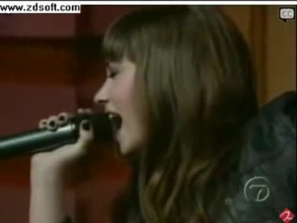 Demi Lovato-This is me(Live) with lyrics 28497 - Demilush - This is me - Live with Regis and Kelly Part o56