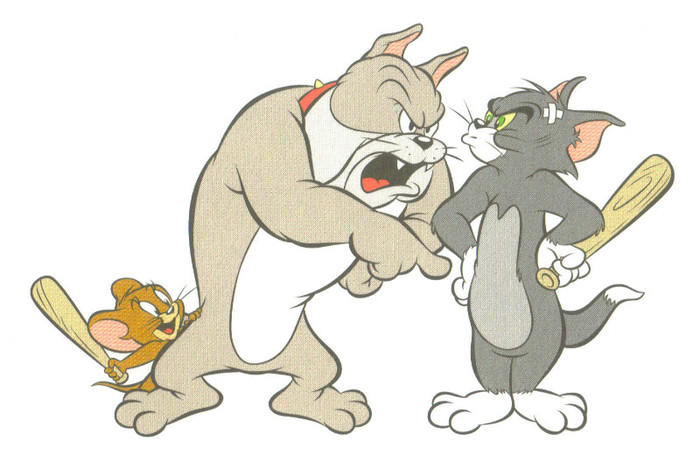 TOM & JERRY - WITH SPIKE - tom si jerry