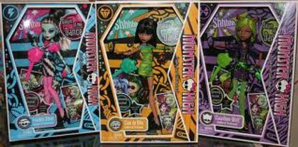 mh dotd dolls in cutii - monster high dawn of the dance
