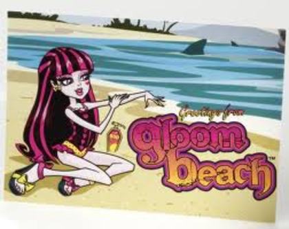 mh gloom beach draculaura - monster high gloom beach