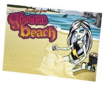 mh frankie gloom beach - monster high gloom beach