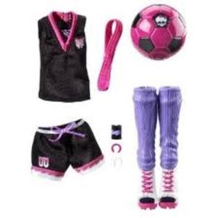 mh su clawdeen echipament - monster high scream uniform