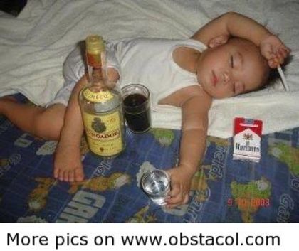 Funny-baby-after-party - funny images