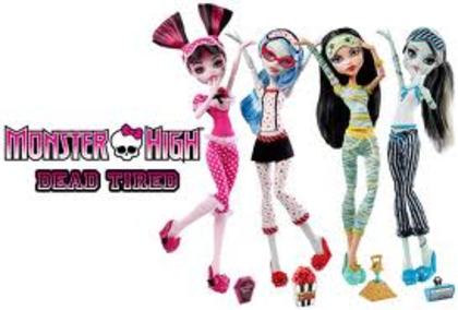 mh dt dolls - monster high dead tired