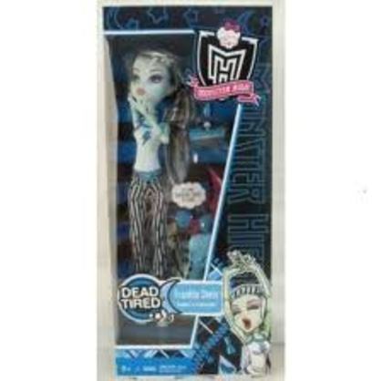 mh dt frankie doll in cutie - monster high dead tired