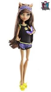mh clawdeen dt doll 2 - monster high dead tired