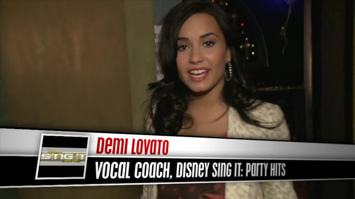 Demi Lovato - Disney Sing It - Behind the Scenes 02288