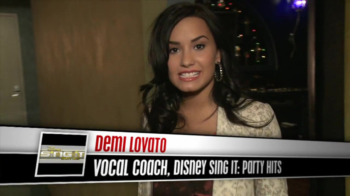 Demi Lovato - Disney Sing It - Behind the Scenes 02349