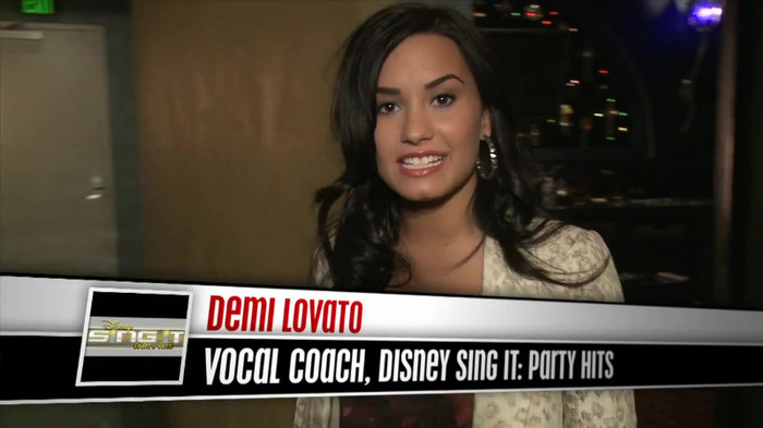 Demi Lovato - Disney Sing It - Behind the Scenes 02388